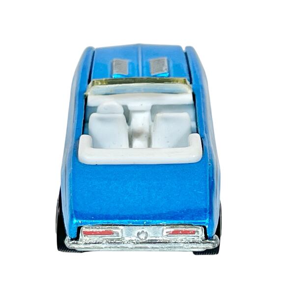 Hot Wheels '67 Camaro Convertible Redline Hood Opens 1982 Thailand Blue White - Picture 6 of 16